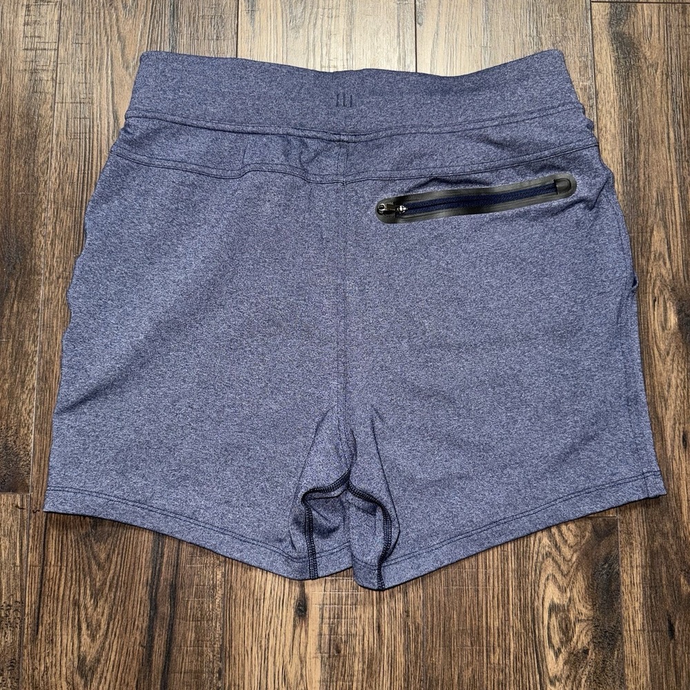 Lululemon Blue Performance Athletic Gym Shorts Mens Size Small 5" Inseam - Picture 2 of 6
